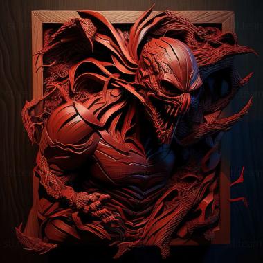 3D model Spider Man  Venom Maximum Carnage game (STL)